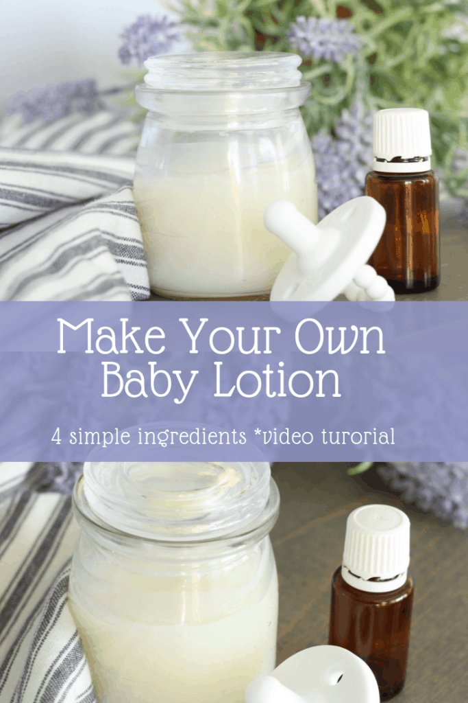 diy organic baby lotion