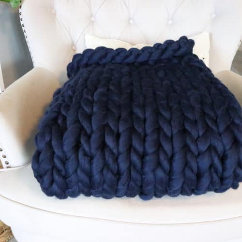 doy wool chunky blanket