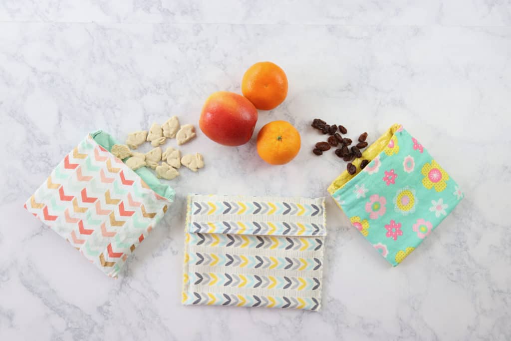 reusable diy snack bags