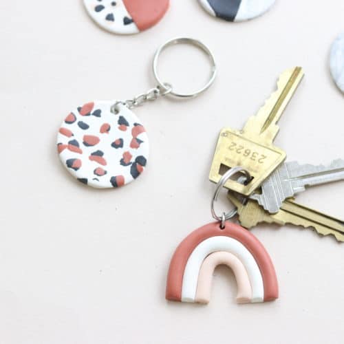 diy clay keychains