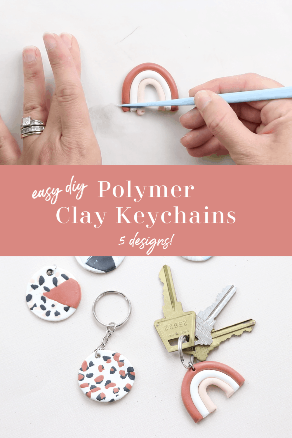 Polymer Clay Tutorial Polymer Clay Keychains Raising Nobles