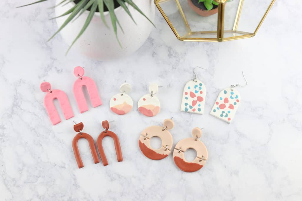 diy polymer clay earrings