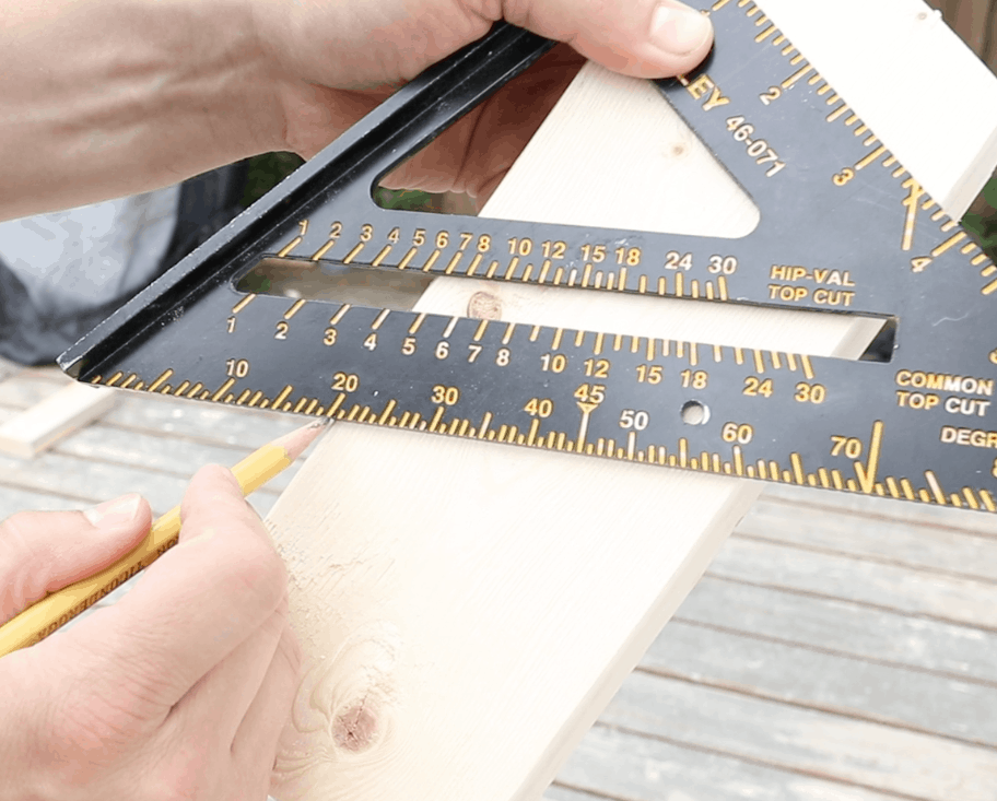 angled cuts without miter saw