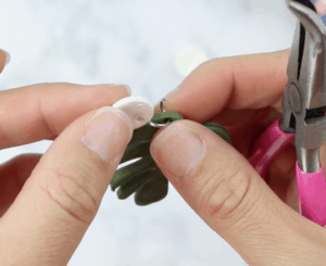 assembling earrings