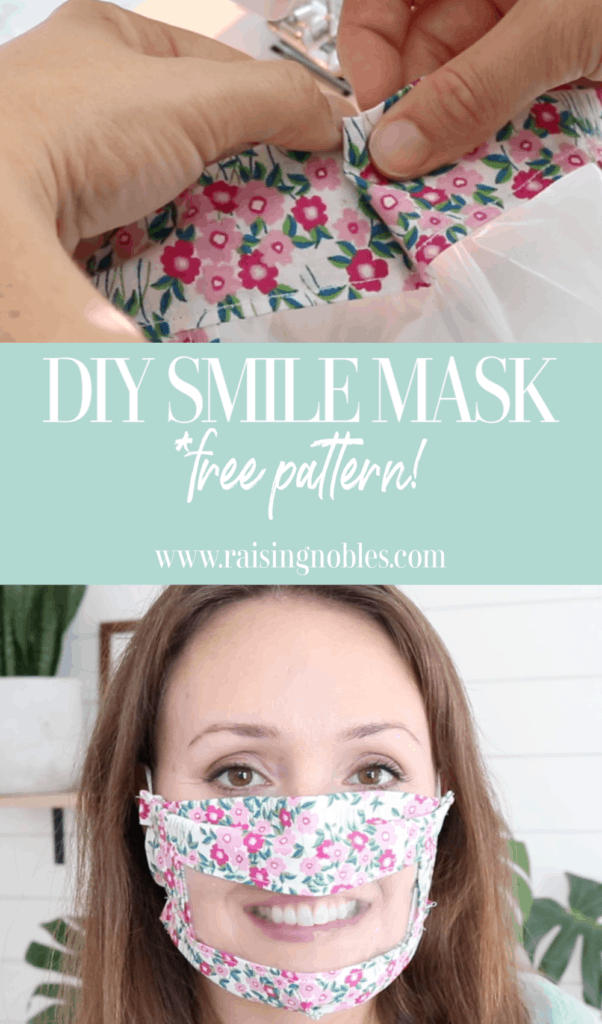 diy smile mask tutorial