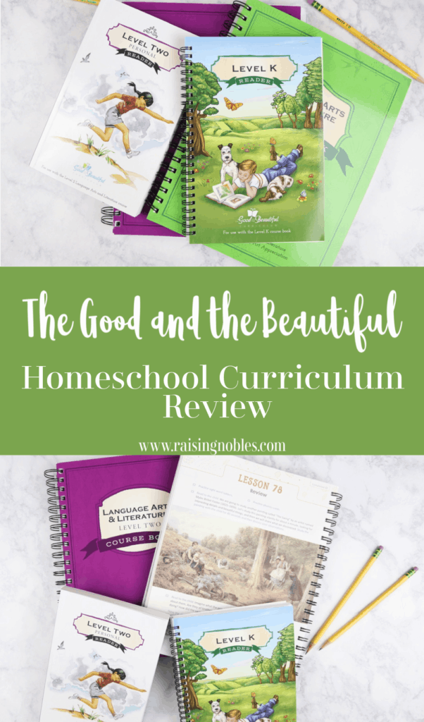 the good and the beautiful homeschool review