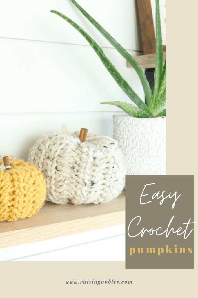 how to crochet a pumpkin