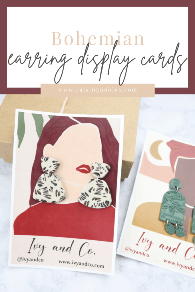 Earring Display Cards - Clay Earring Display Cards ...