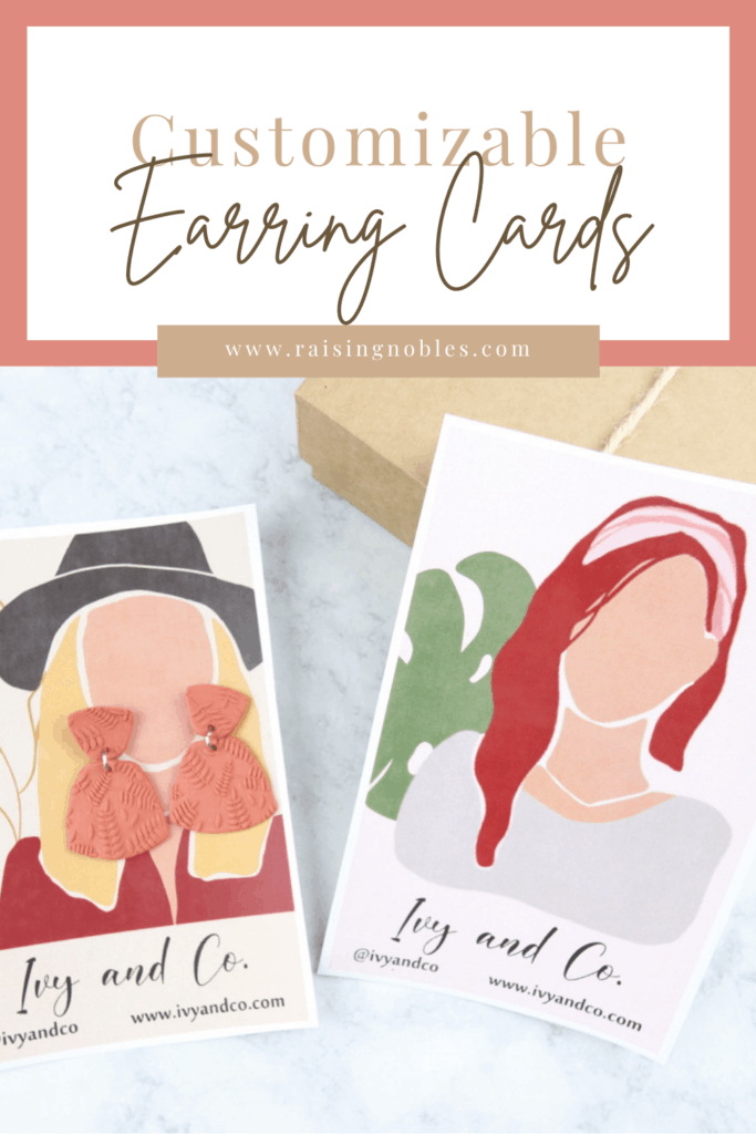 earring display cards