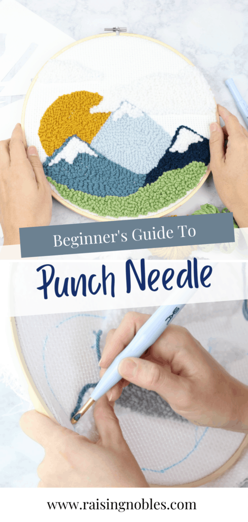 how to punch needle 