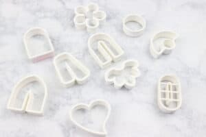 polymer clay earring cutters