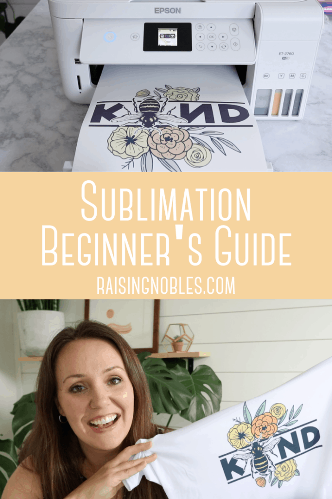 how to do sublimation