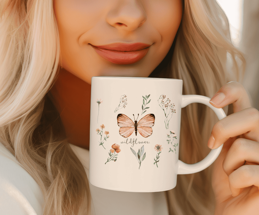 15oz Cricut Mug Template Digital Download 15oz Mug Full Wrap